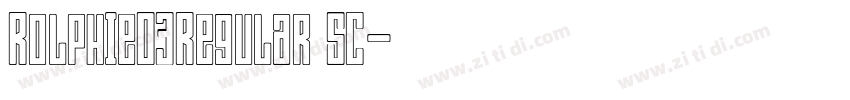 Rolphie03Regular SC字体转换